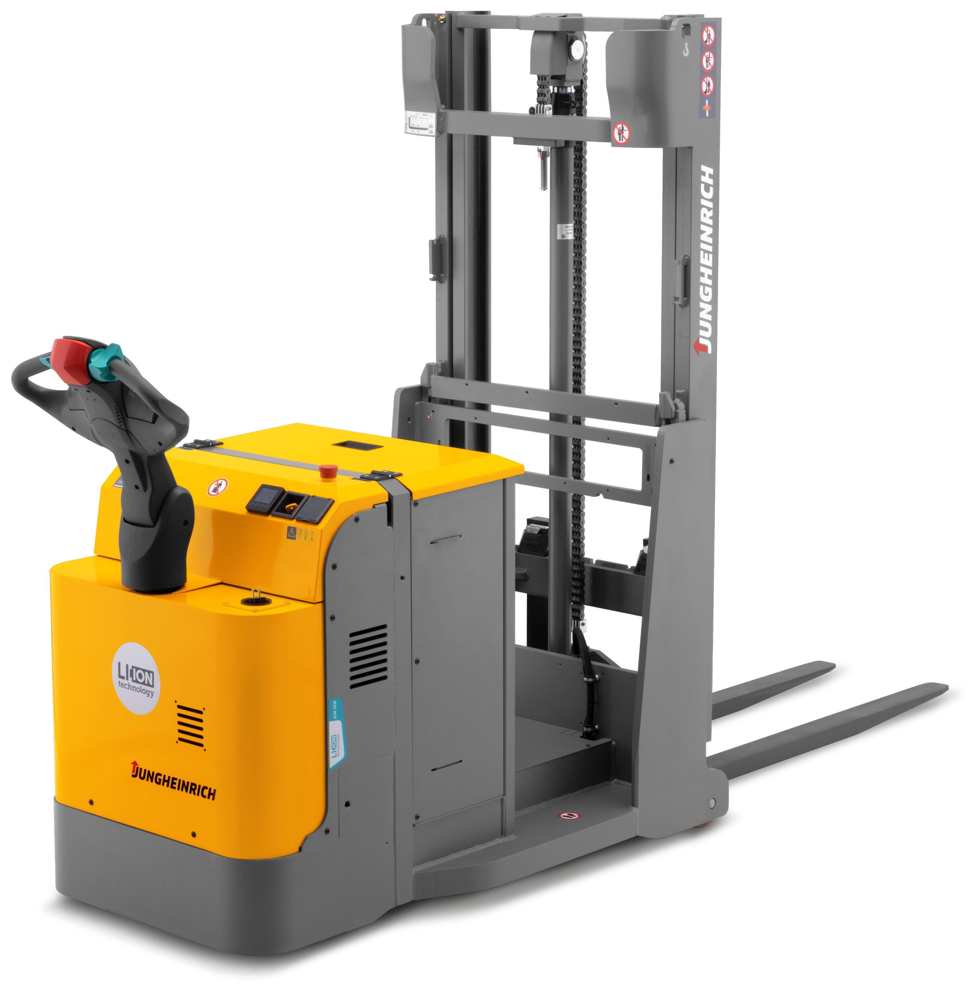 electric pedestrian stacker